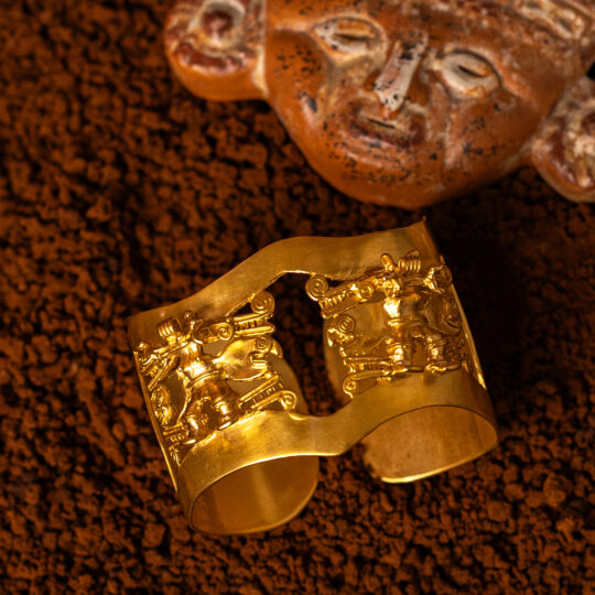 bracciale Chamanes Sinù della collezione I Precolombiani di Marte Gioielli